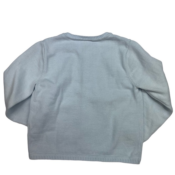 NWT Petit Ami Baby Blue Ladder Edge Button Cardigan 4t - Picture 3 of 7